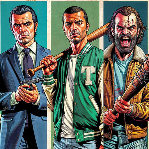 Michael and Franklin GT Game icon