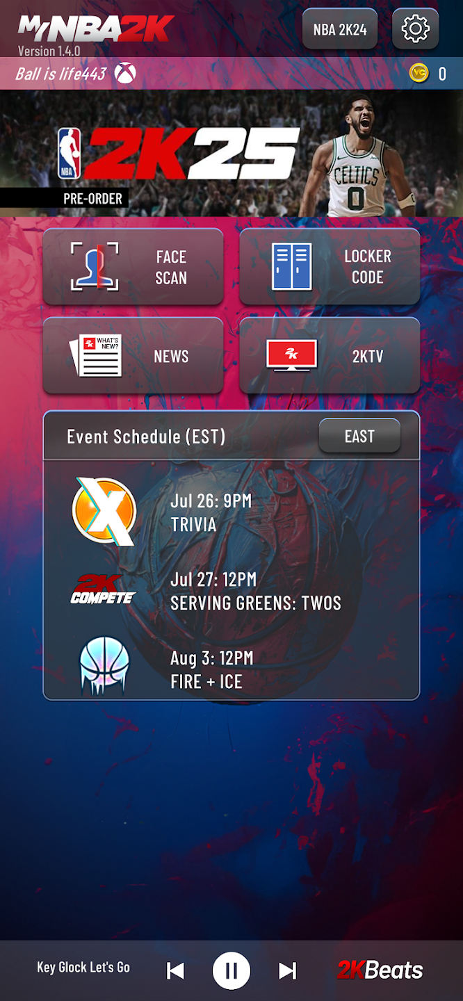 MyNBA 2K Companion App 截图 2