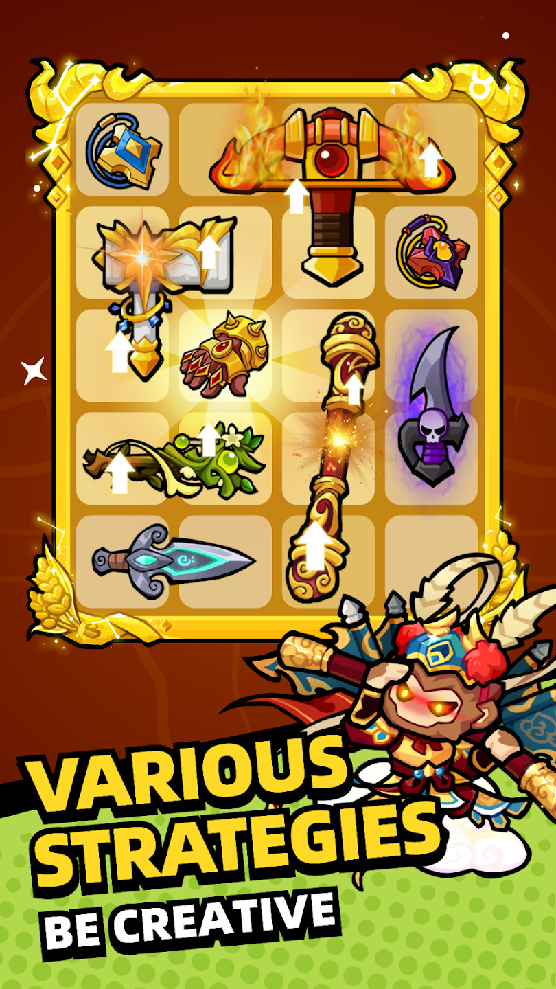 Weapon Master: Backpack Battle 截图 2
